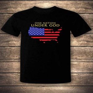 One Nation Under God American T-shirt